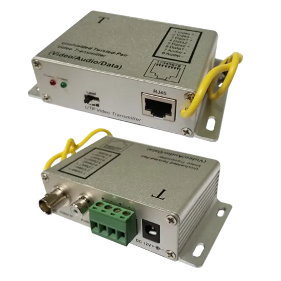 Transmisor de video y audio activo de 1 canal, 2 canales de datos o alimentación SK-412T