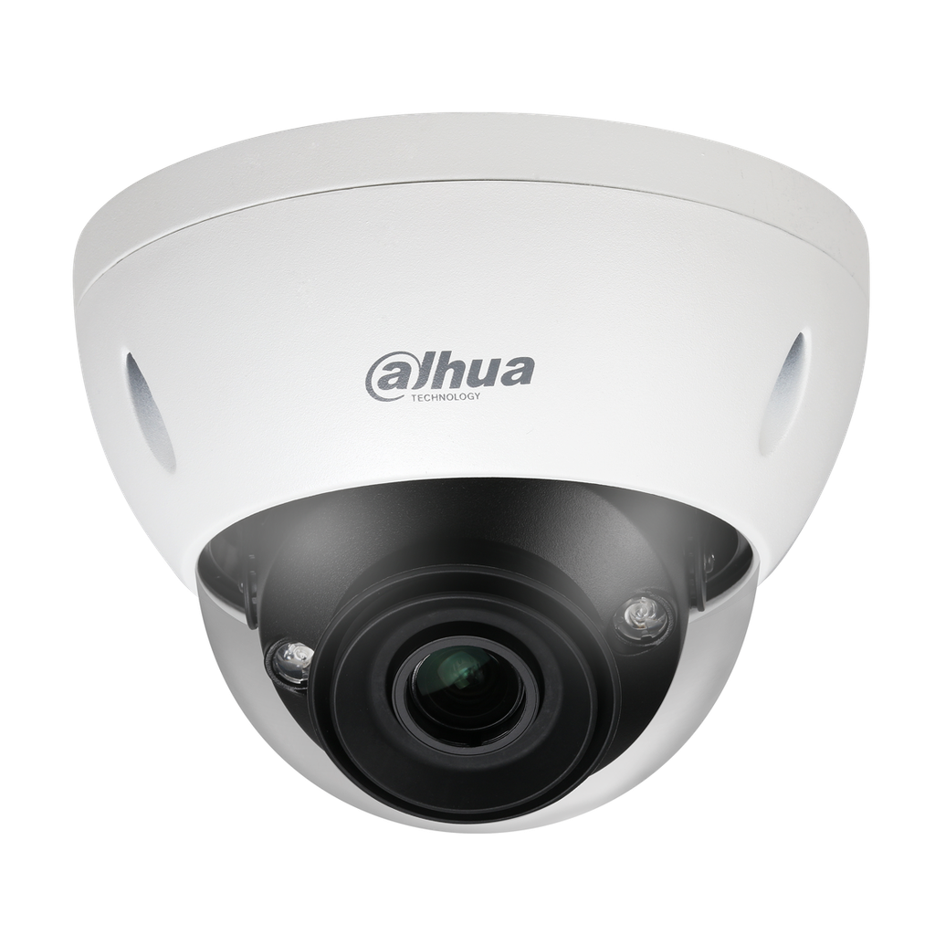 Domo WizMind varifocal de 4Mp con IR 80 m, CMOS de 1/8”, lente varifocal motorizado de 8 mm~32 mm, IP67, IK10, WDR y audio