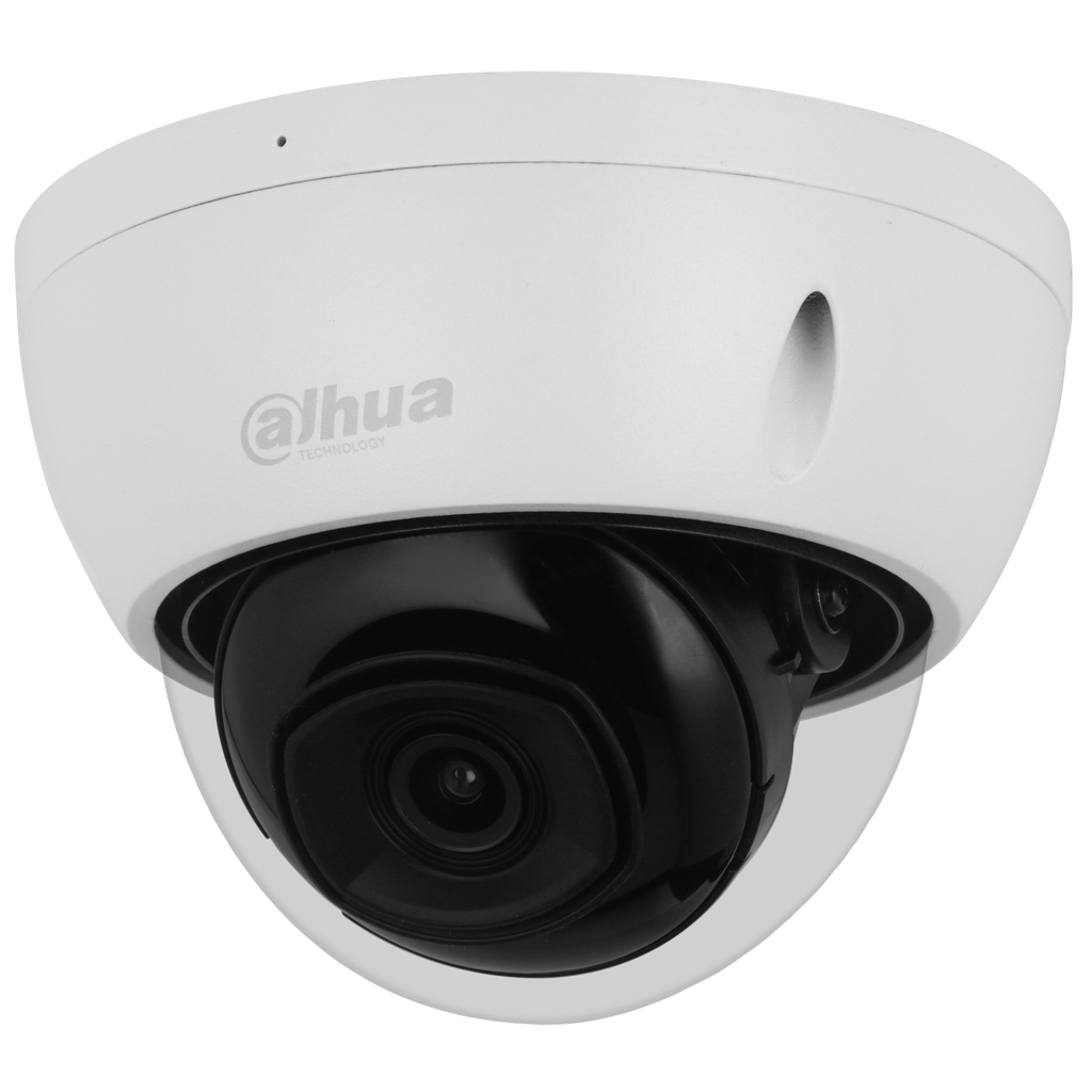 Domo WizSense de 4Mp con IR LED de 30 m, CMOS 1/2,9", lente fijo de 2,8 mm, IP67, IK10, WDR, PoE, con micrófono incorporado