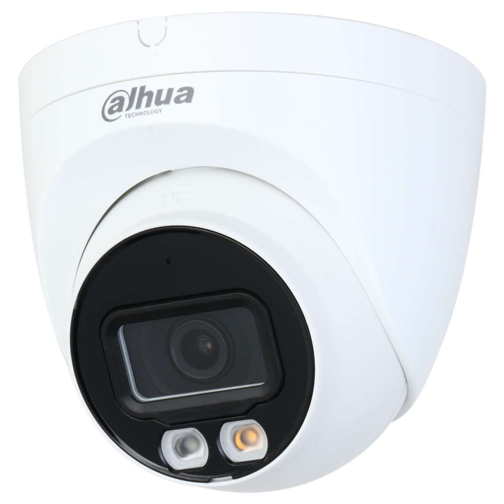 Domo Eyeball WizSense de 4Mp con IR 30 m, CMOS 1/2,9", lente fijo de 3,6 mm, IP67, WDR, PoE, con micrófono incorporado