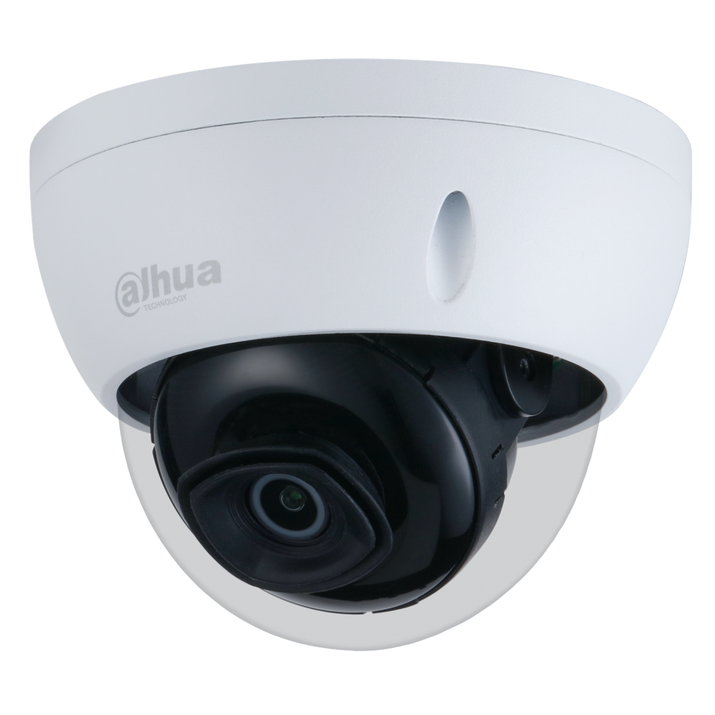 Domo WizSense de 4Mp, CMOS de 1/2.7”, lente fijo de 3,6 mm, IP67, PoE, WDR y audio