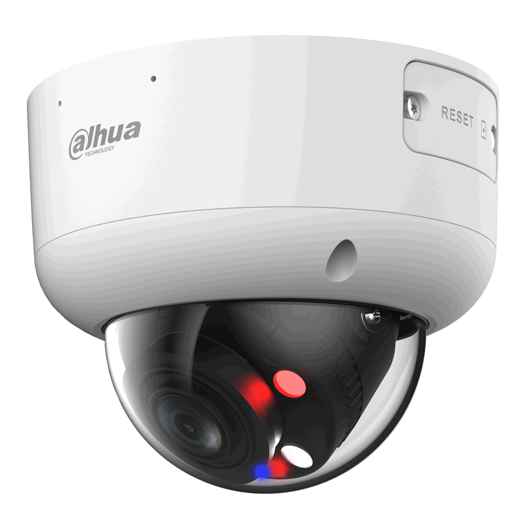 [DH-IPC-HDBW3449R1P-ZAS-PV-27135] Domo WizSense de 4Mp, CMOS de 1/2.7”, lente varifocal motorizado de
12.7 mm ~13.5 mm, IP67, IK10, PoE, WDR y audio