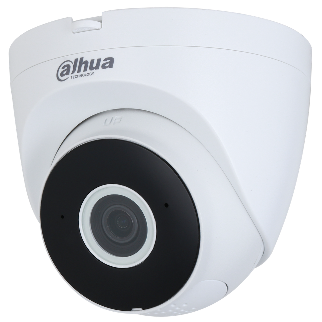 Domo Wi-Fi de 4Mp con IR 40 m, CMOS 1/3", lente fijo de 2,8 mm, IP67 y audio - Incluye fuente de 12V 2A