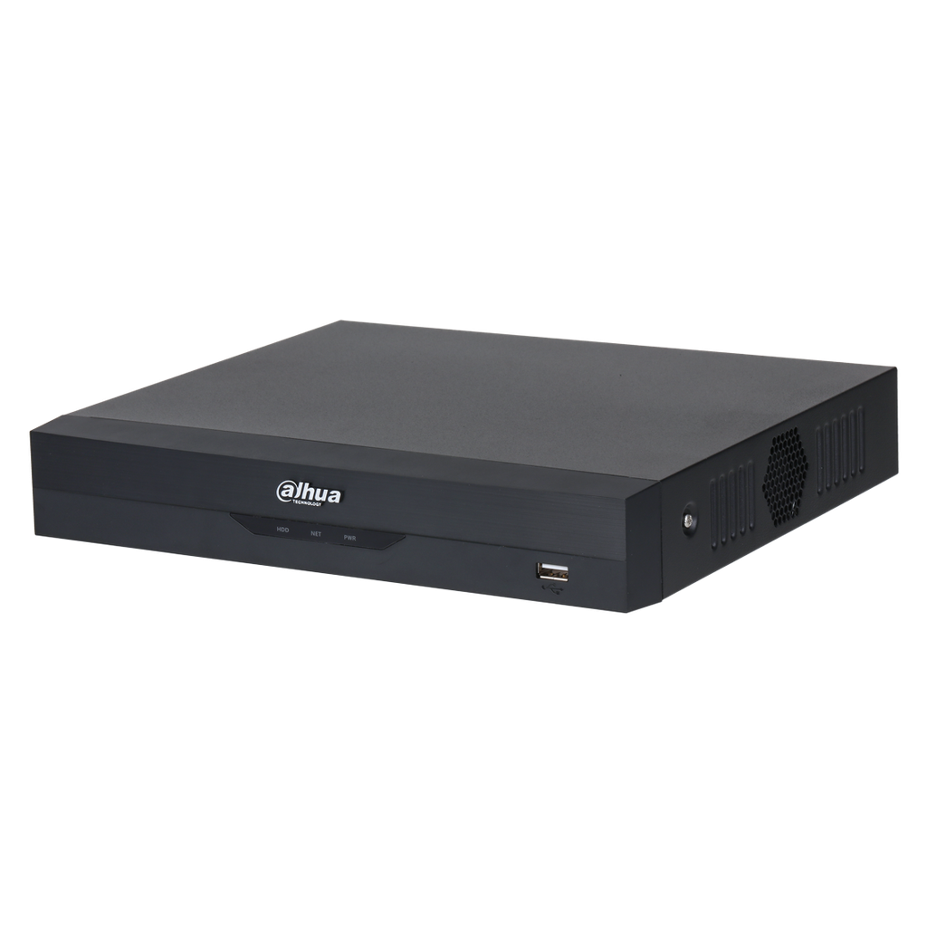 [DHI-NVR2108HS-I2] Video Grabadora Dahua WizSense compacta de 8 canales de 1U - Incluye fuente de 12V 2A