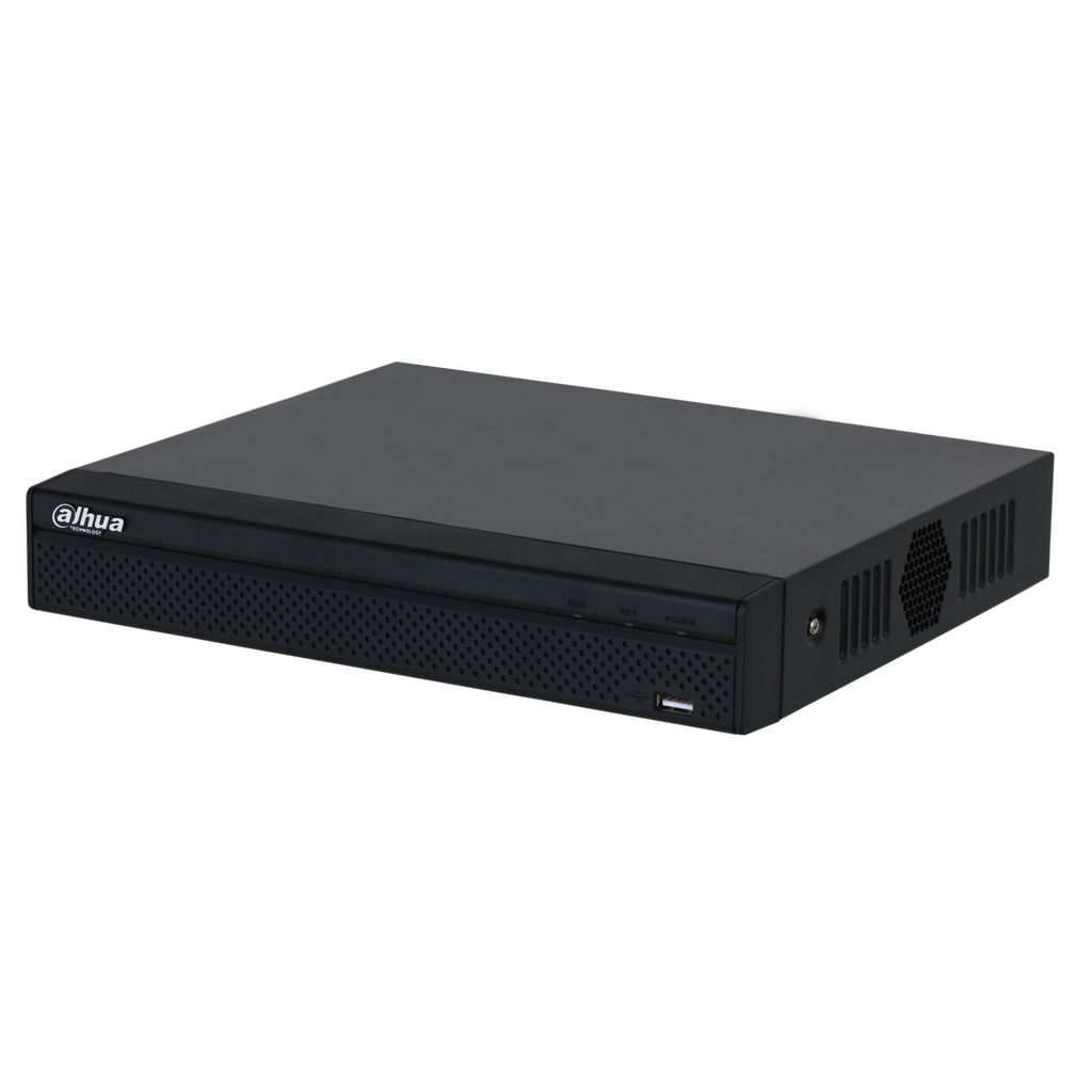 [DHI-NVR4108HS-4KS3] Video Grabadora Dahua 4K compacta de8 canales de 1U - Incluye fuente de 12V 2A DHI-NVR4108HS-4KS3