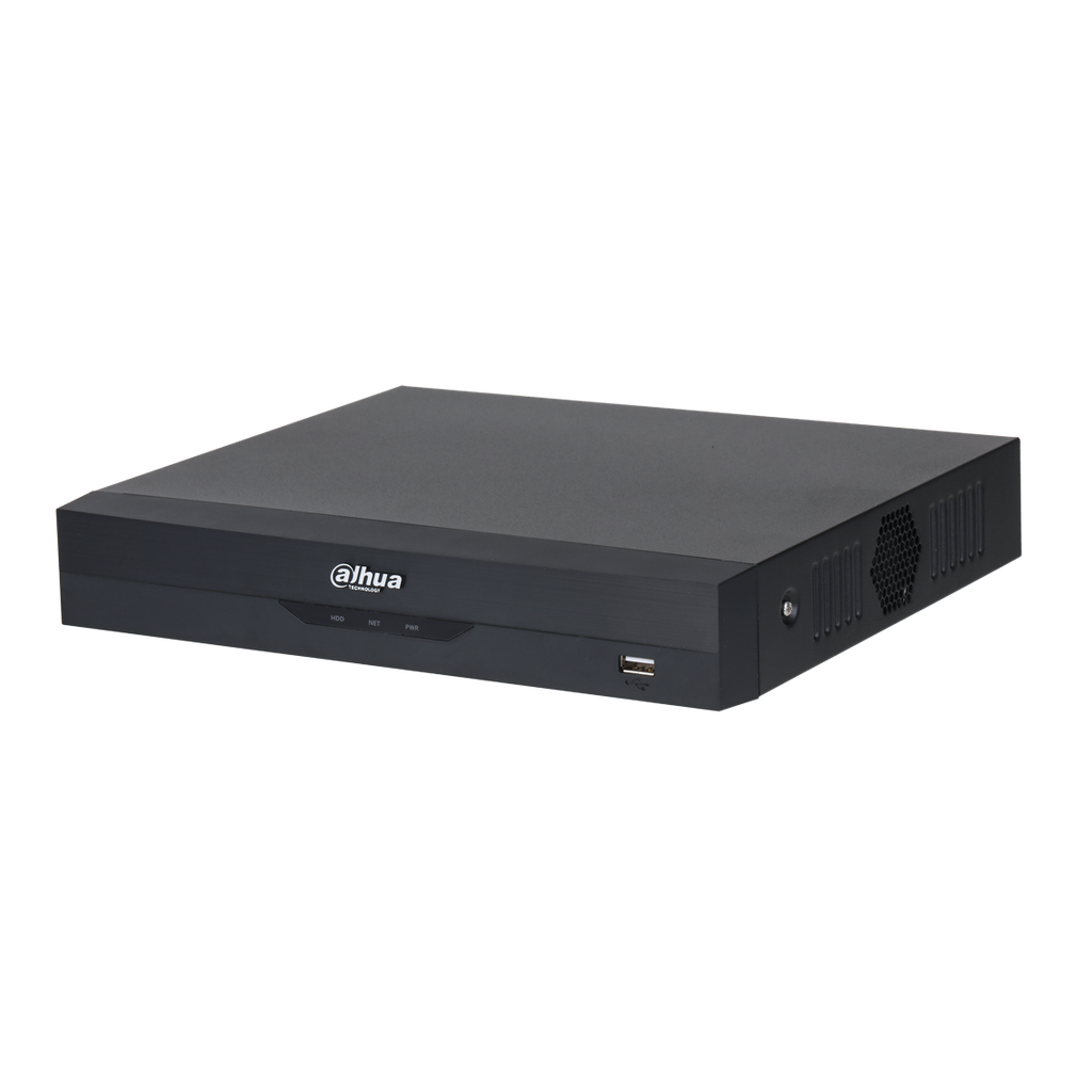 [DHI-NVR2116HS-I2] Video Grabadora Dahua WizSense de 16 canales, 1 HDD, 1 U  - Incluye fuente de 12V 2A