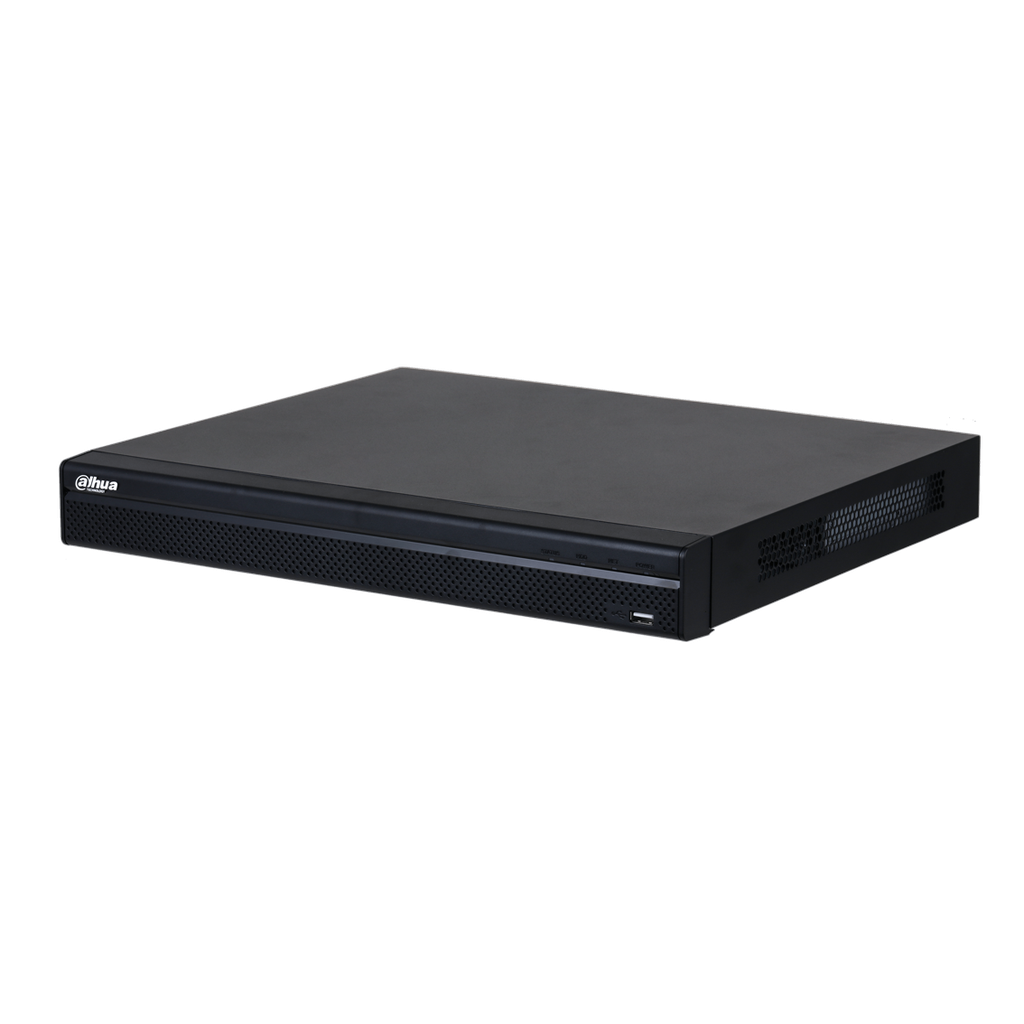 Video Grabadora de 32 canales de hasta 4K en grabación, 2 HDD - Incluye fuente de 12V 4A ***