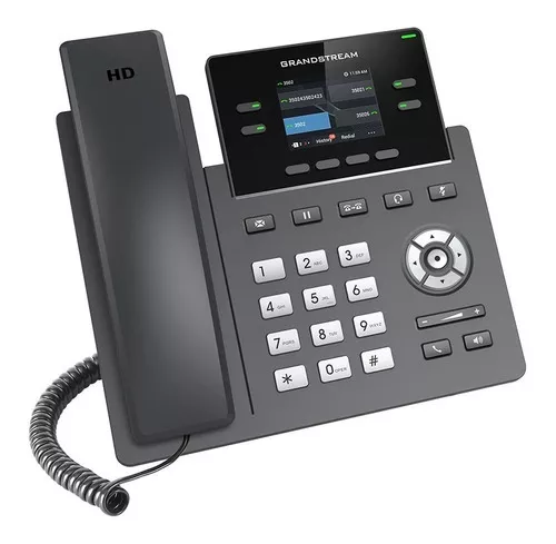 Telefono Ip Grandstream Grp2612 2lineas Para Alta Demanda WIFI