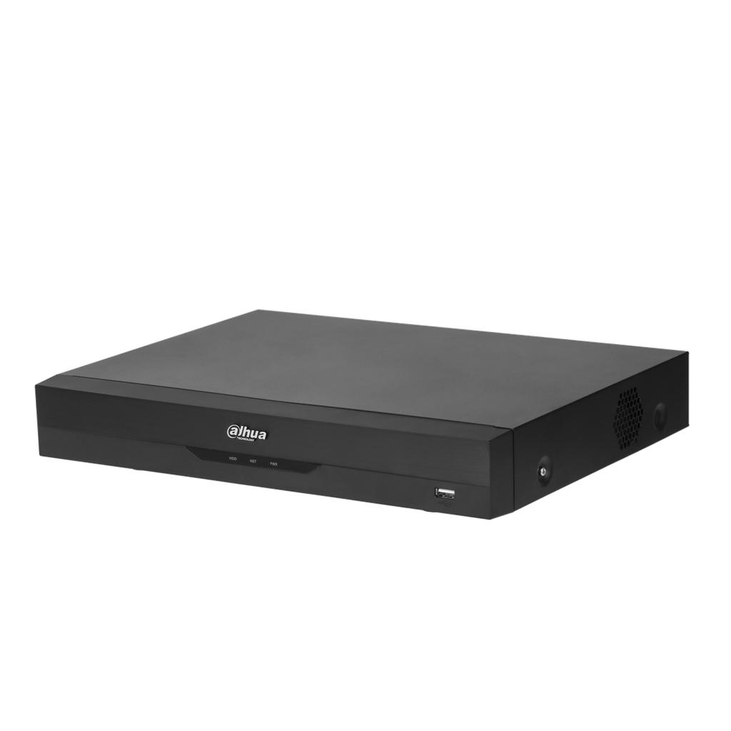 [DH-XVR5104H-4KL-I3] DAHUA Video Grabadora Digital Pentahíbrida de 4 canales 4K-N/5MP mini 1U, 1 HDD - Incluye fuente de 12V 2A ***
