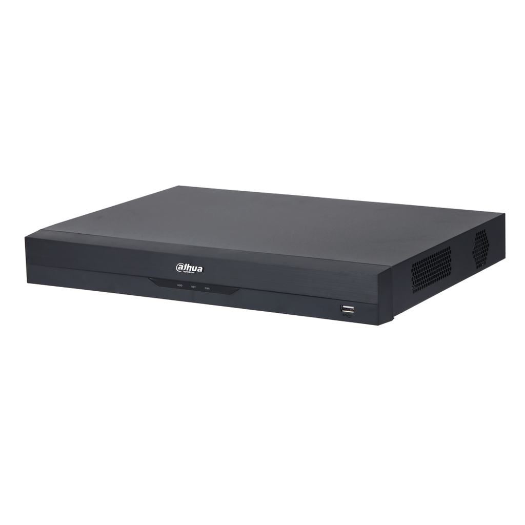 Video Grabadora Digital Pentahíbrida WizSense de 8 canales 4K-N/5MP 1U, 2 HDD - Incluye fuente de 12V 4A *** (DH-XVR5208A-4KL-I3)