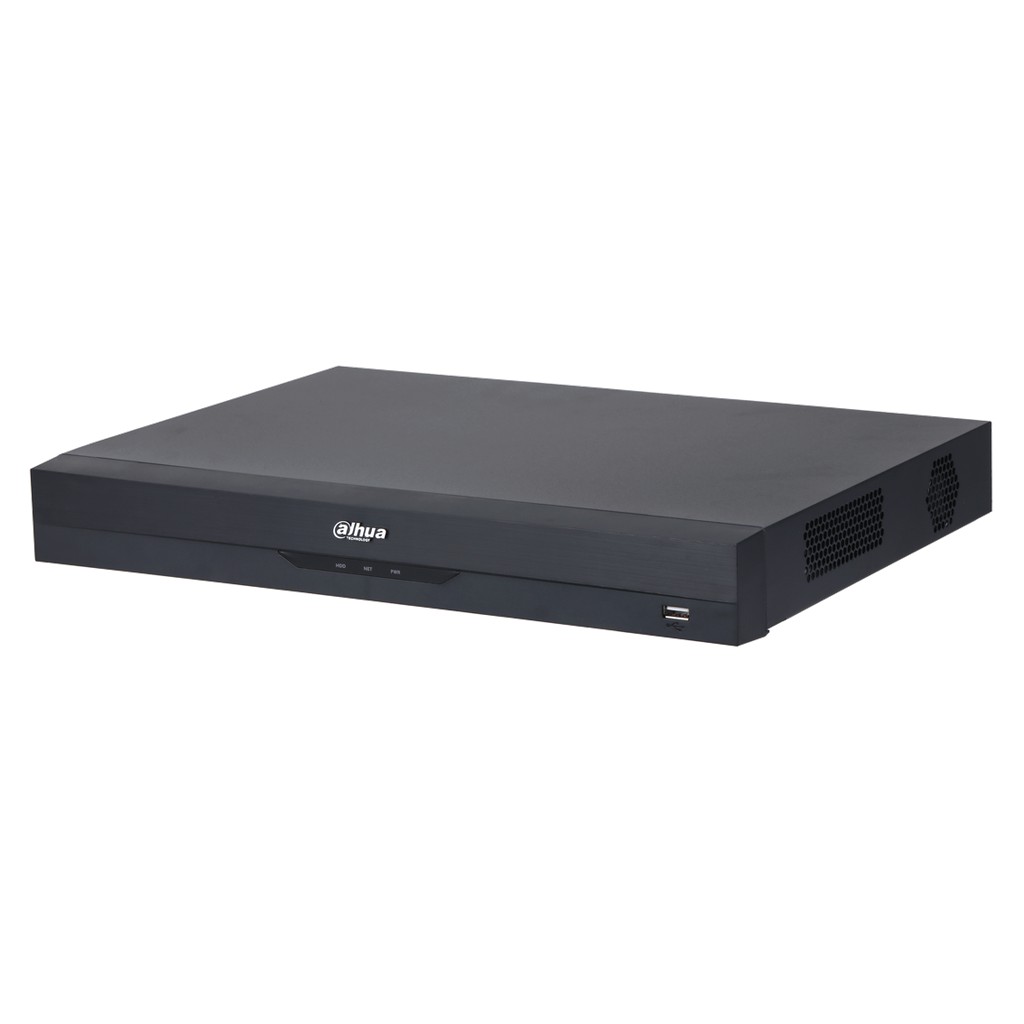 Video Grabadora Digital Pentahíbrida de 16 canales 5M-N/1080P 1U 2HDDs - Incluye fuente de 12V 4A ***
