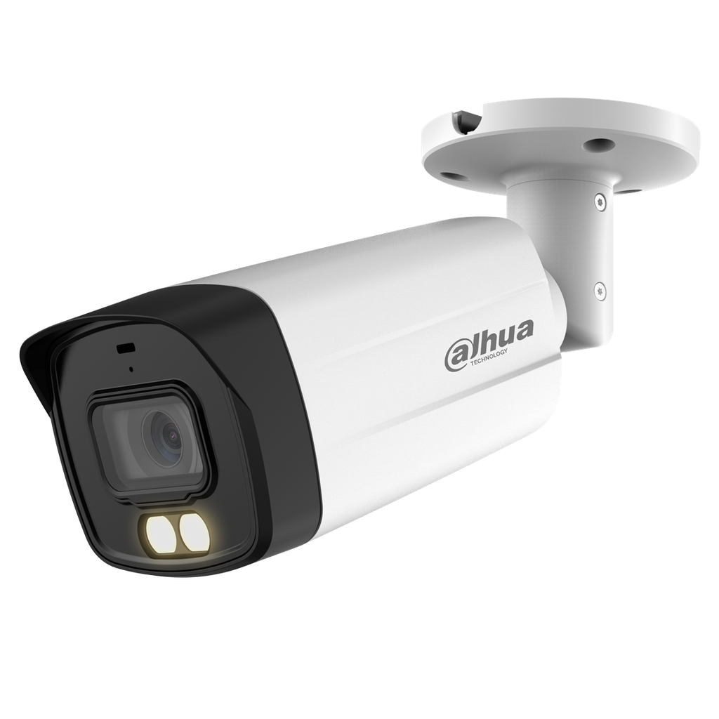 Cámara Bullet HDCVI de 5Mp con IR 60 m, CMOS 1/2,7", lente varifocal motorizado de 2,7 mm~12 mm, IP67 y carcasa de aluminio