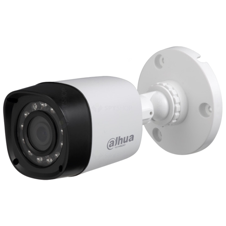[DH-HAC-HFW1800RP-0280B] Cámara Bullet HDCVI de 4K, lente fijo de 3,6 mm, IP67, micrófono incorporado y carcasa de aluminio - Full Color de 20 m