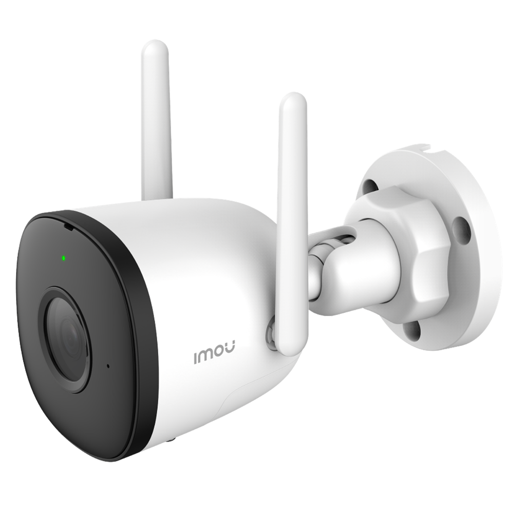 [IPC-F42P] Cámara IMOU Bullet 2C WiFi 4Mp con visión nocturna de 30m, CMOS 1/2,8", lente fijo 2,8 mm, H.265/H.264, micrófono incroporado, campo de visión: 102°(H), 54°(V), 120°(P), IP67 Full Color