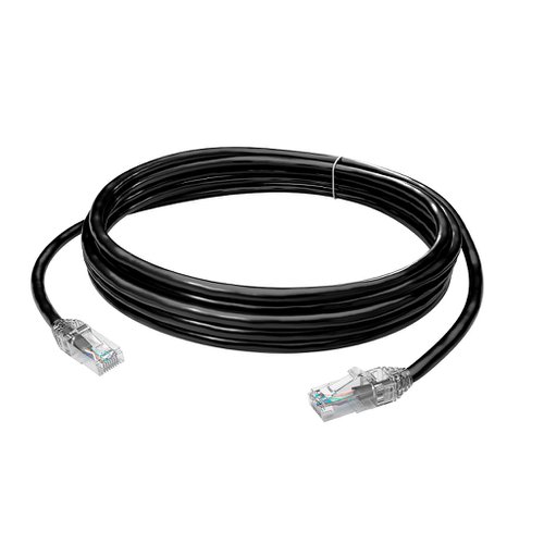 FKW patchcord utp - 2,5 mts - Industrial hibrido negro