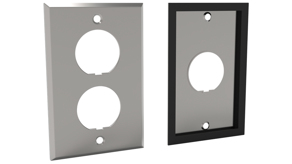 fkw face plate - 1 posiciones - industrial (35050141)