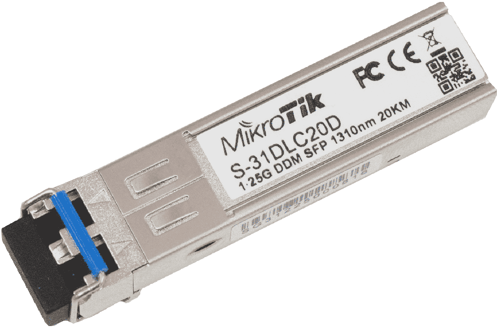 MIKROTIK TRANSCEPTOR SFP - SM (S-31DLC20D)