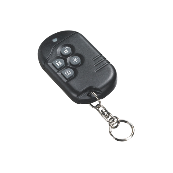 Llavero inalámbrica PowerG de 4 botones · Incluye baterías con promedio de 8 años PG9939