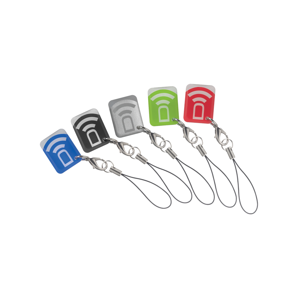 Pack de 8 mini tags inalámbtricos de proximidad para sistemas de seguridad MPT 8PK