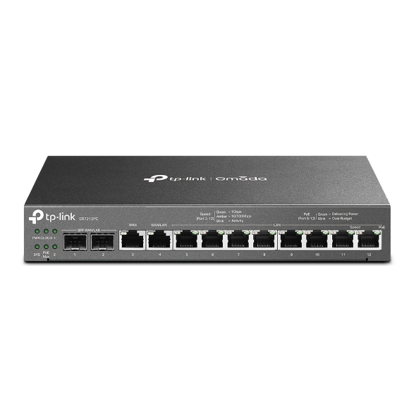 TP Link controlador, router y switch omada - wireless 3 a 1 omada (er7212pc)