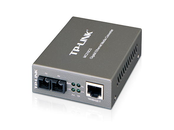 TP Link media converter - giga sm 15km sc (mc210cs)