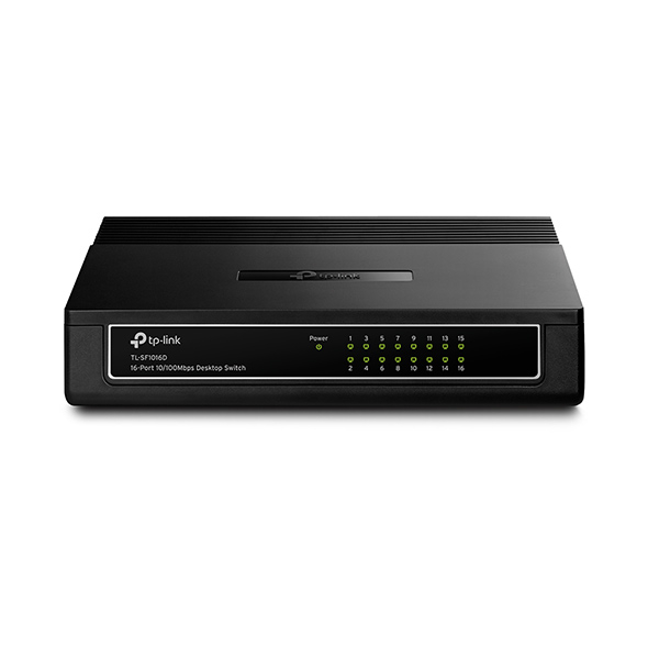 TP Link switch - 16p 100mbps desktop (tl-sf1016d)