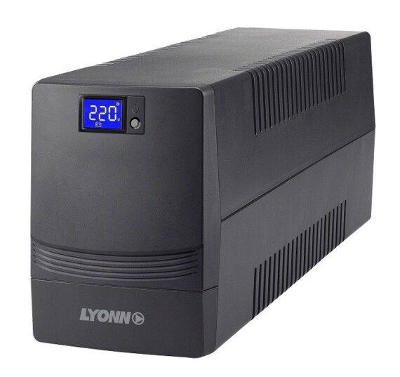 Lyonn ctb UPS - interactiva 500va - 1:1 - tower - display lcd (desire 500 led)