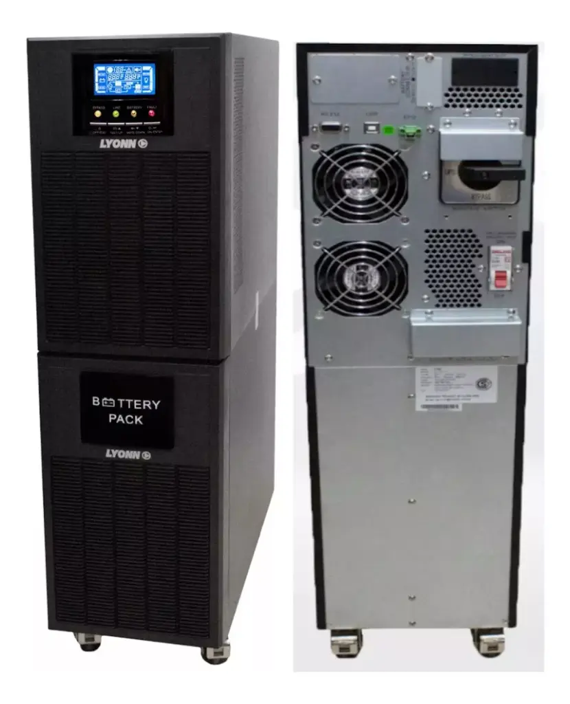Lyonn ult UPS - on line - 6kva - 1:1 - rm (ult 6kva)