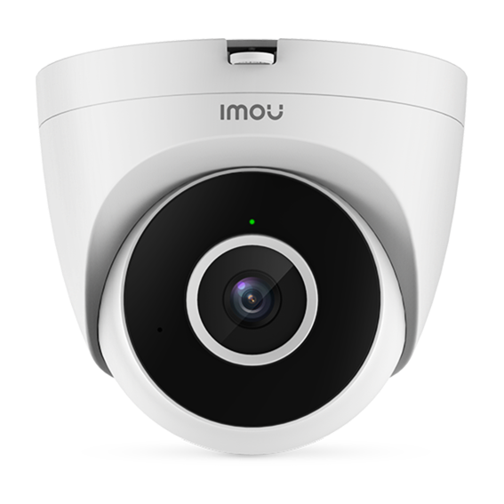 Domo IMOU Turret SE WiFi 4Mp con visión nocturna de 30m, CMOS 1/2,8", lente fijo 2,8 mm, H.265/H.264, micrófono incorporado, campo de visión: 90°(H), 50°(V), 107°(P), Zoom 16x 