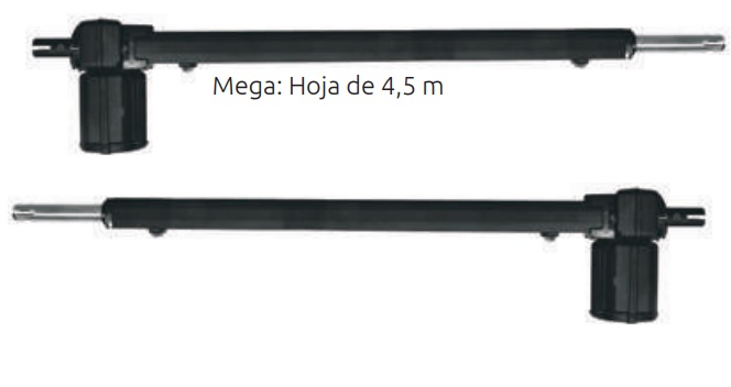 KIT Pivo Piston Condominium 1/2 HP Analogico CON Accionador Mega Hasta 4 MTS - Dupla S/ Pinar