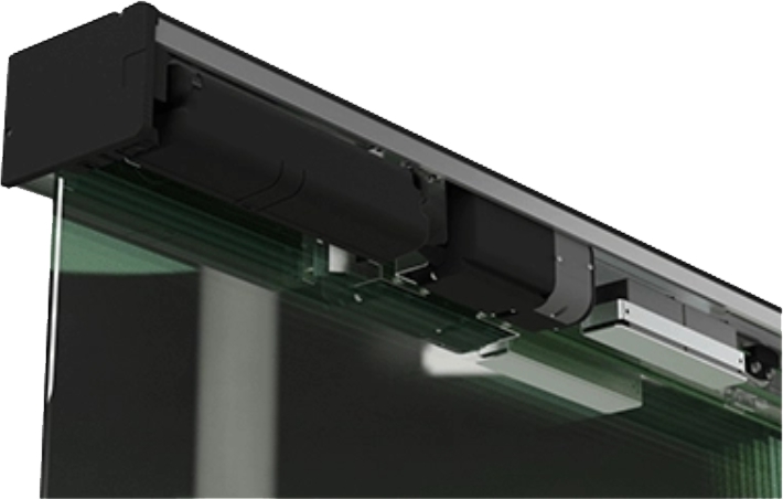 Puerta Wind Caxilhada 2F 4mts Brushless