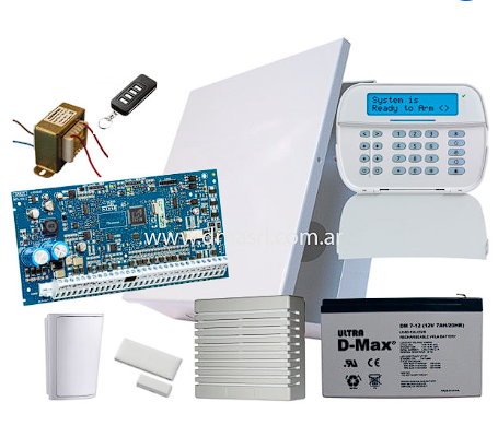 [KIT2032/HS2ICNRF9-ICONO] KIT DSC Powerneo Panel 8 Zonas Hs2032 + Teclado HS2ICNRF9-ICONO Inalambrico (kit2032/hs2icnrf9-icono)