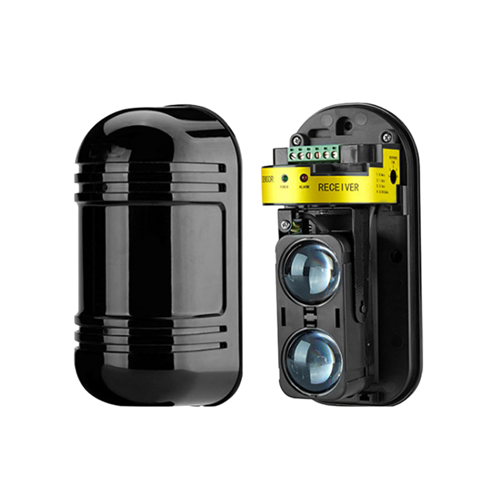 Barrera infrarroja de 60 m con 2 haces