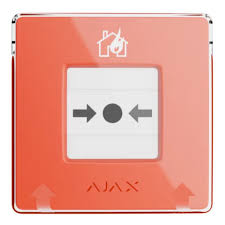 Pulsador Incendio Inalambrico Rojo AJAX - Manualcallpointred