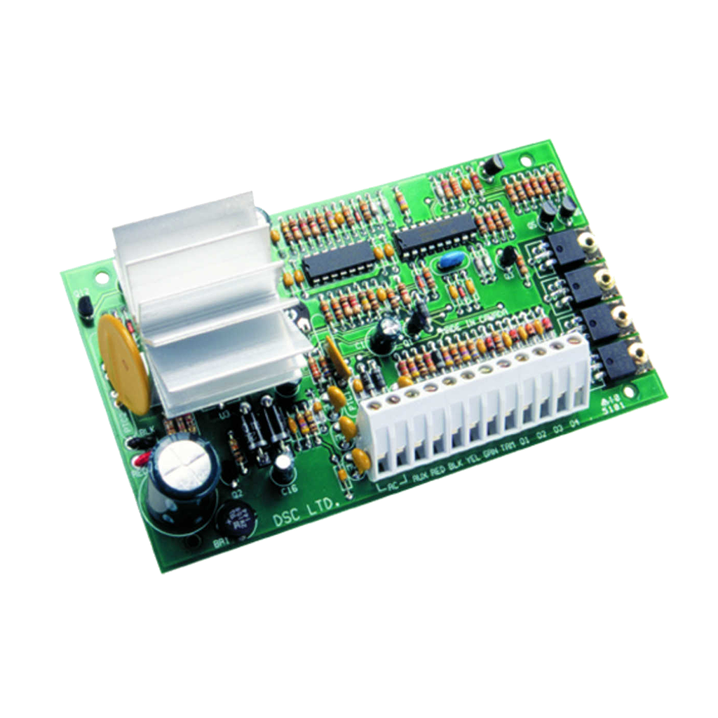 Módulo fuente de alimentación de cuatro salidas de alta corriente PowerSeries - PC5204