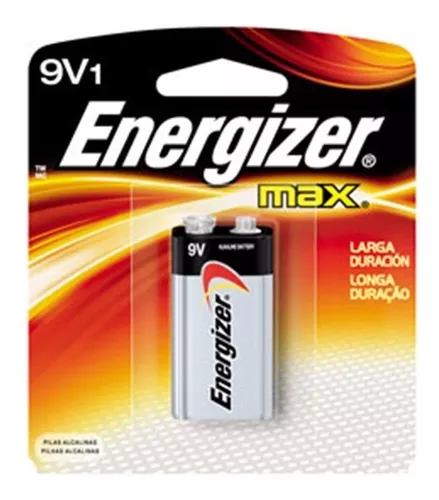 Bateria Pila 9v Energizer Max En Blister Cerrado