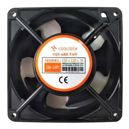 Cooler Fan Ventilador Ruleman 4 PuLG 12cm 220v Cooltech