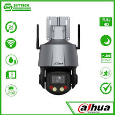 DOMO Dahua IP PTZ 4MP 5X PERIMETRO IR 50MTRS WIZSENSE