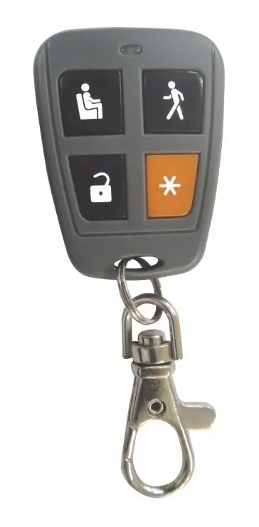 Control Remoto Alarma Domiciliaria X-28 Tx4r 4 Canales