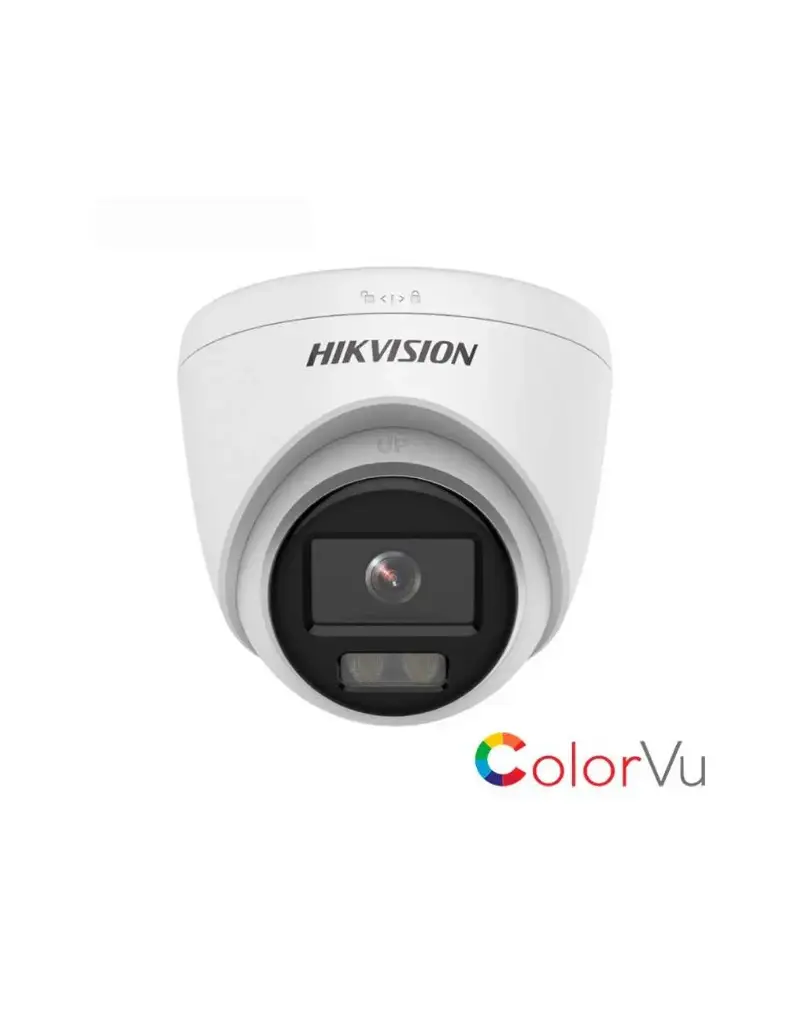 Camara Domo Hikvision 2mp ColorVu 2.8 Mm Plastico - 2ce70df0t-pf