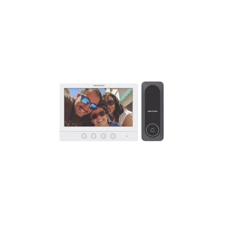 [DS-KIS212] HIK Videportero - KIT Panel + Monitor Analogico (DS-KIS212)