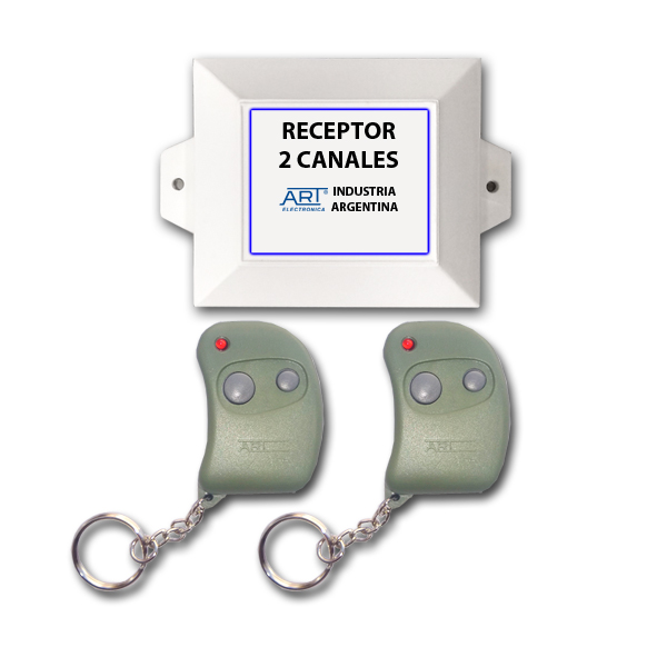 Receptor ART NEW 16M 2 canales + 2 controles de 2 canales