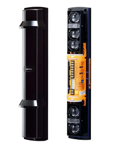 Optex Barrera IR Cuadruple HAZ 105 MTS Multiples Frecuencias Y Doble Modulacion