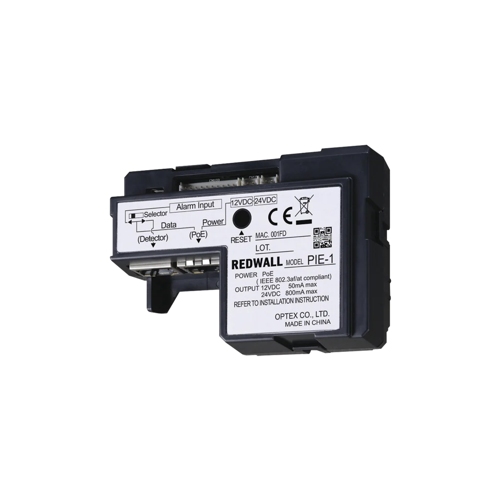 OPTEX ENCODER A IP CON 5 ENTRADAS DE CONTACTO SECO Y
SALIDAS RELAY