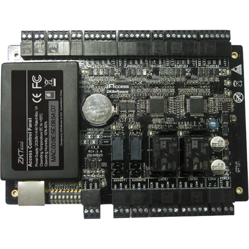 [C3-200] Panel IP de control de acceso para 2 puertas / 4 lectores
