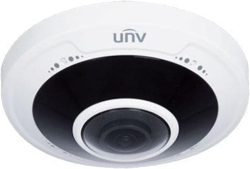 UNIVIEW IPC815SB-ADF14K-10 CAMARA IP PRIME TIPO FISHEYE 360RESOLUCION 5 MP LENTE FIJO 1,4MM CARACTERISTICAS 120DB WDR IP66&IK10, HEATNAP, IR 10M