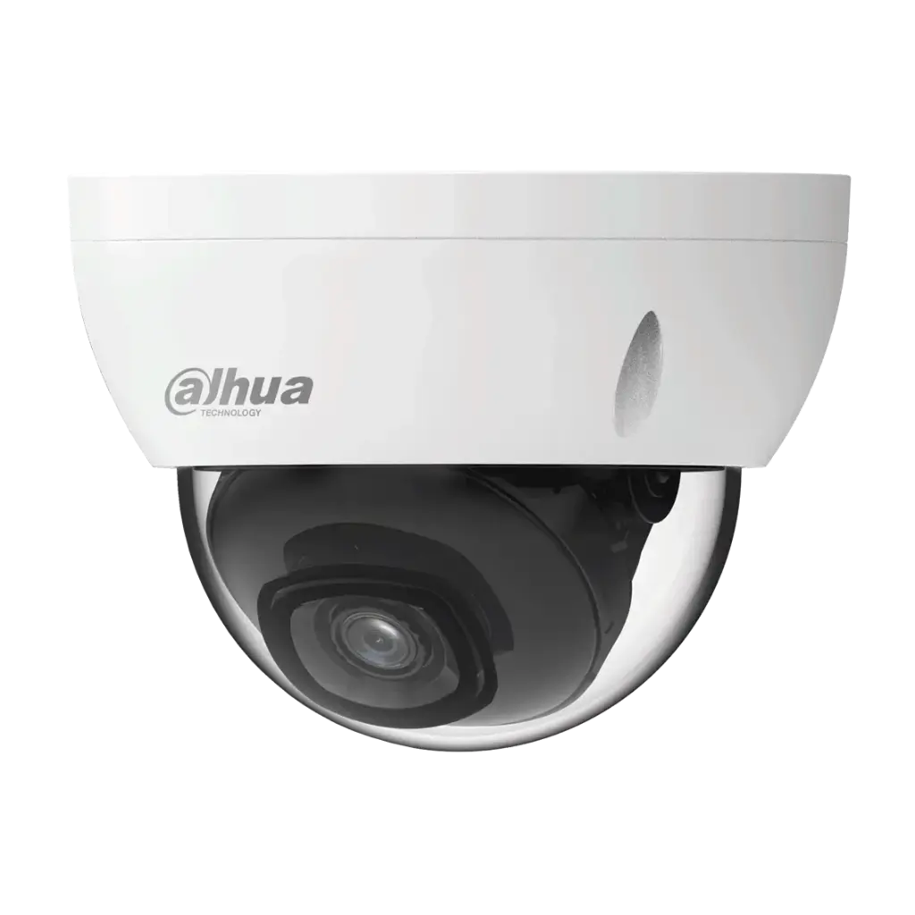 Domo de 5Mp CMOS de 1/2.7”, lente fijo de 2,8 mm, IP67, IK10, PoE, WDR  (DH-IPC-HDBW2531EP-S-0280B-S2 )