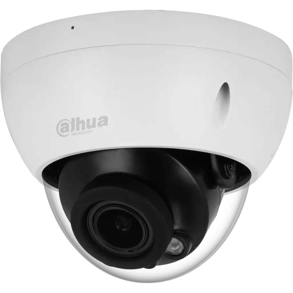 Domo de 8Mp con IR 40m, CMOS de 1/2,7”, lente varifocal motorizado de 2,7mm~13.5mm, IP67, IK10, WDR y audio 