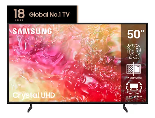 Smart TV Samsung 50" Crystal UHD 4K UN50DU7000