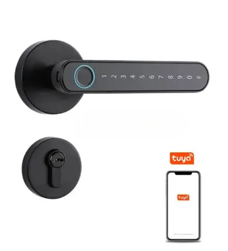 [HL-813-2] Cerradura Picap Tuya BLE Huella- Pin- Llave